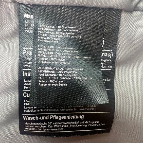 Burton Dry Ride Waterproof Snowboard Ski Jacket Gray Womens Small Zipper Pockets - Picture 8 of 13